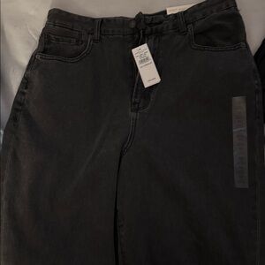 New American Eagle Outfitters Women's Black High Rise Jeans